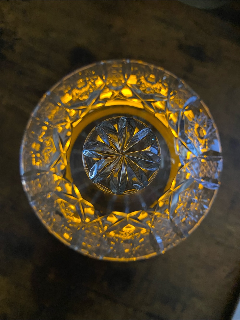 Crystal Candy Jar Fairy Lamp - Clear Glass